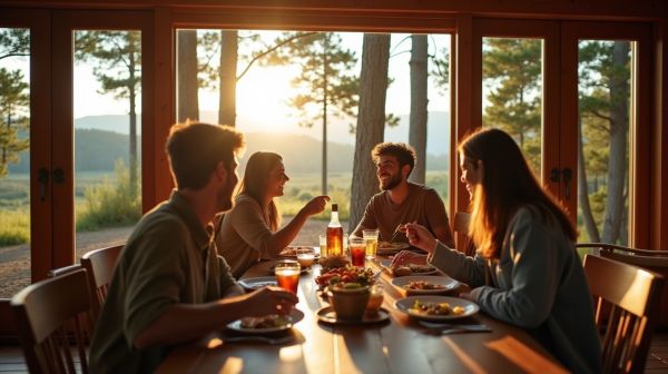 Trouvez le gîte de groupe idéal pour vos vacances